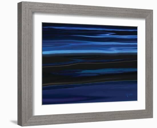 Light On The Horizon-Rabi Khan-Framed Art Print