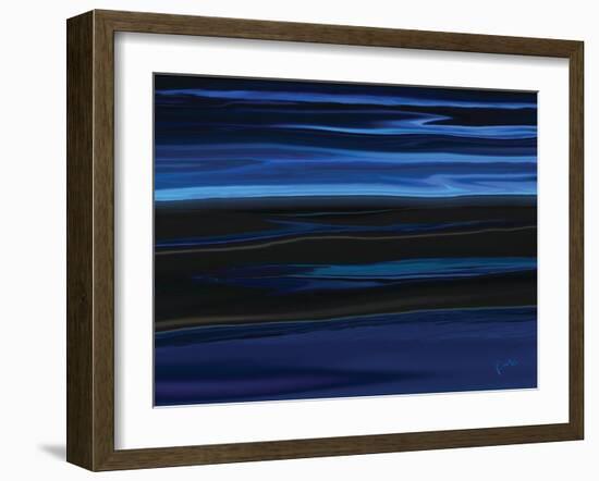 Light On The Horizon-Rabi Khan-Framed Art Print