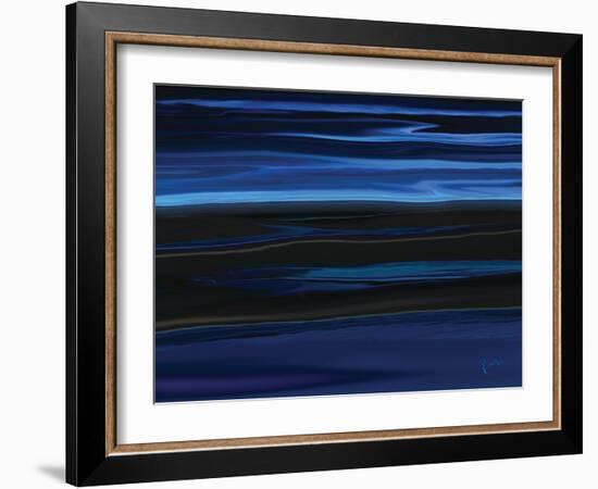 Light On The Horizon-Rabi Khan-Framed Art Print