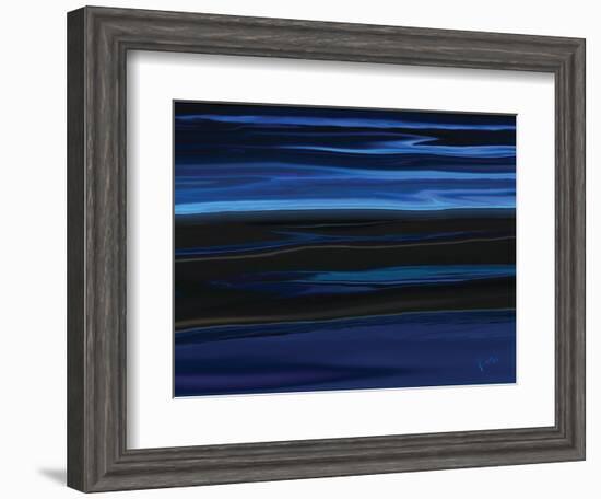 Light On The Horizon-Rabi Khan-Framed Art Print