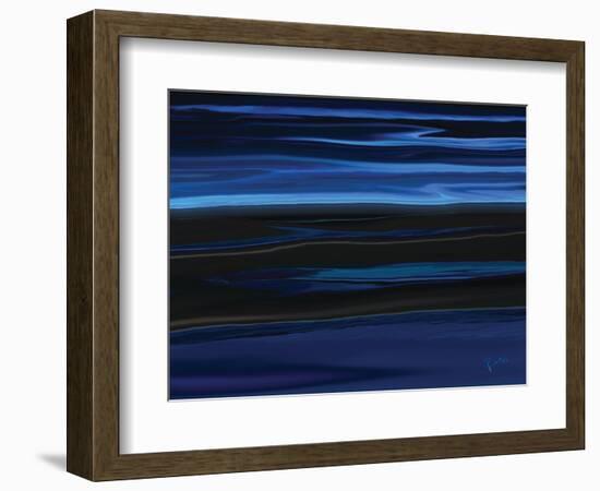 Light On The Horizon-Rabi Khan-Framed Art Print