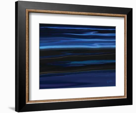 Light On The Horizon-Rabi Khan-Framed Art Print