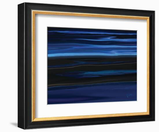 Light On The Horizon-Rabi Khan-Framed Art Print