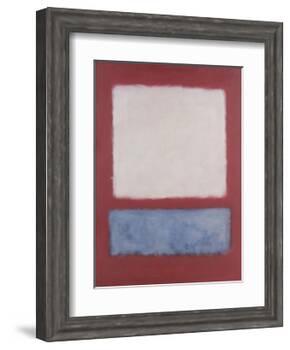 Light over Gray, 1956-Mark Rothko-Framed Art Print