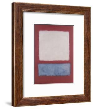 Light over Gray, 1956-Mark Rothko-Framed Art Print