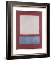 Light over Gray, 1956-Mark Rothko-Framed Art Print