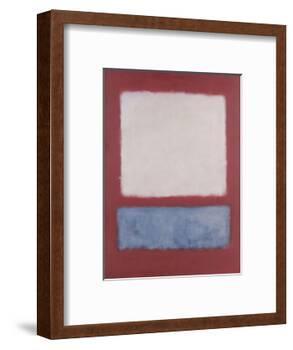 Light over Gray, 1956-Mark Rothko-Framed Art Print