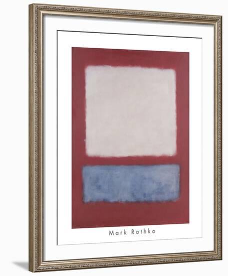 Light over Gray, 1956-Mark Rothko-Framed Art Print