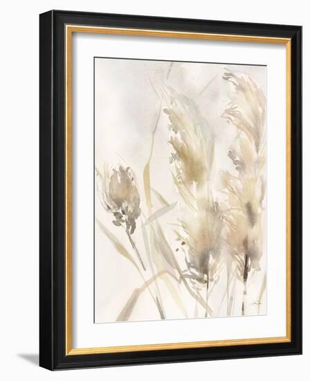 Light Pampas Grasses III-Katrina Pete-Framed Art Print