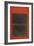 Light Red Over Black-Mark Rothko-Framed Giclee Print