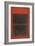 Light Red Over Black-Mark Rothko-Framed Giclee Print