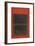 Light Red Over Black-Mark Rothko-Framed Giclee Print