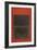 Light Red Over Black-Mark Rothko-Framed Giclee Print