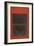 Light Red Over Black-Mark Rothko-Framed Giclee Print