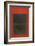 Light Red Over Black-Mark Rothko-Framed Premium Giclee Print