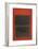 Light Red Over Black-Mark Rothko-Framed Premium Giclee Print