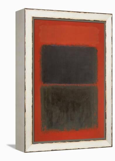 Light Red Over Black-Mark Rothko-Framed Premier Image Canvas