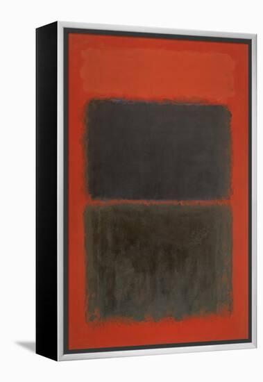 Light Red Over Black-Mark Rothko-Framed Premier Image Canvas