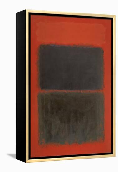 Light Red Over Black-Mark Rothko-Framed Premier Image Canvas