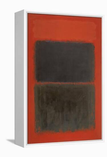 Light Red Over Black-Mark Rothko-Framed Premier Image Canvas