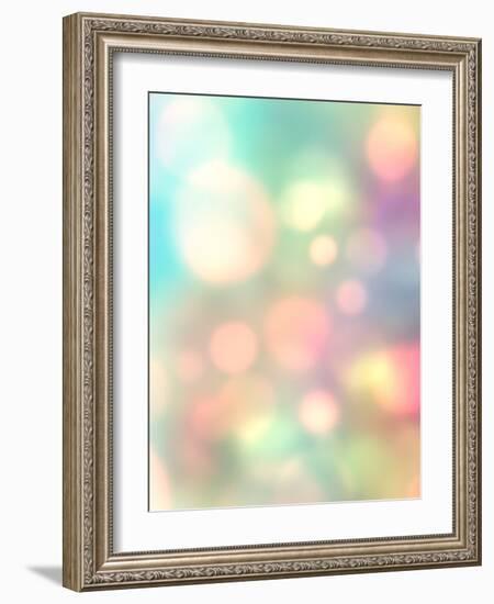 Light Romantic Background-suns_luck-Framed Photographic Print