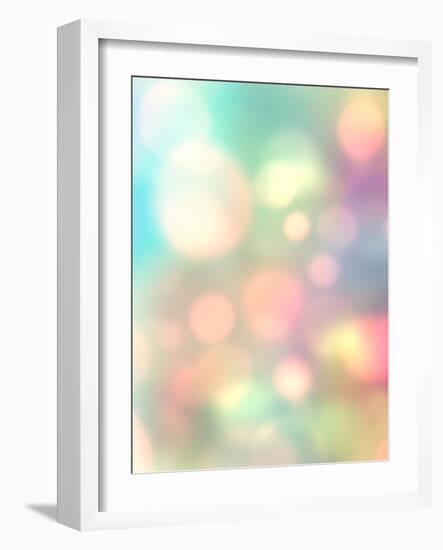 Light Romantic Background-suns_luck-Framed Photographic Print