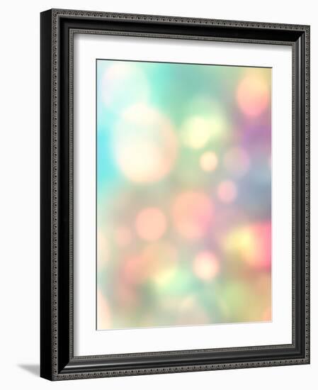 Light Romantic Background-suns_luck-Framed Photographic Print