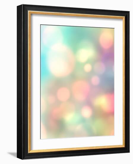 Light Romantic Background-suns_luck-Framed Photographic Print