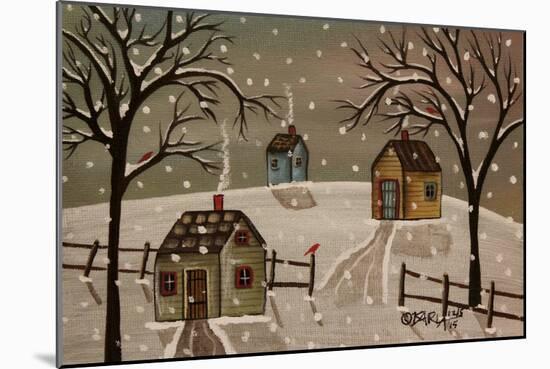 Light Snow-Karla Gerard-Mounted Giclee Print