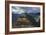 Light Streams Through The Clouds And Lights Parts Of The Ancient City Of Machu Picchu-Joe Azure-Framed Photographic Print