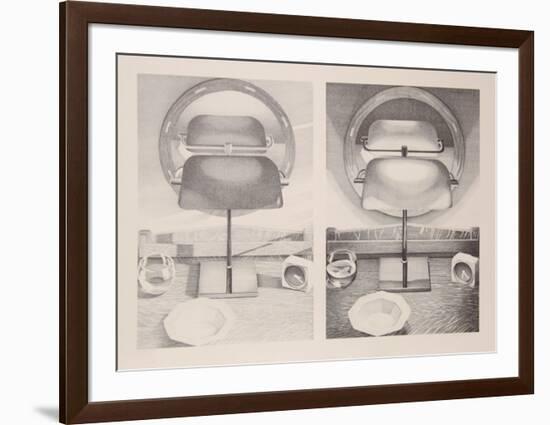 Light Study with Mirror #2-Leigh Behnke-Framed Limited Edition