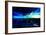 Light Tech 0204-aLunaBlue-Framed Photographic Print