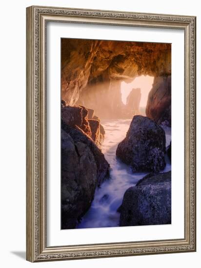 Light Through an Ocean Doorway-Vincent James-Framed Photographic Print