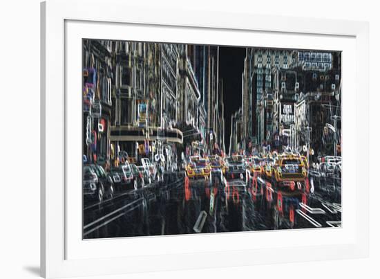 Light Traces-Tony Koukos-Framed Giclee Print