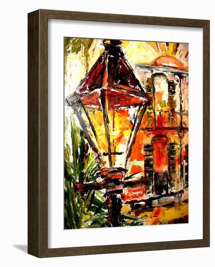 Light up the French Quarter!-Diane Millsap-Framed Art Print