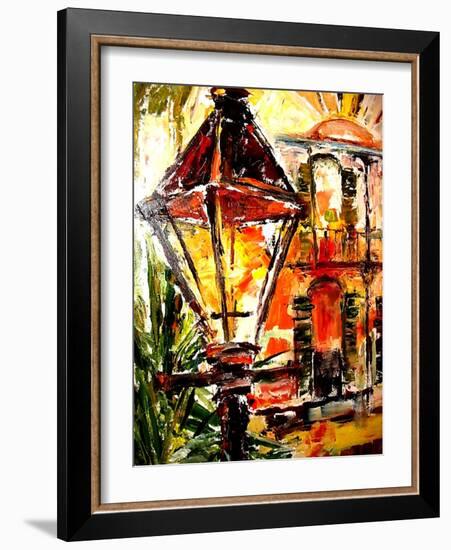 Light up the French Quarter!-Diane Millsap-Framed Art Print