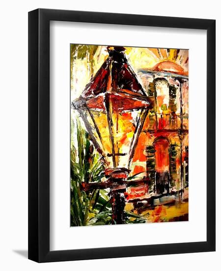 Light up the French Quarter!-Diane Millsap-Framed Art Print