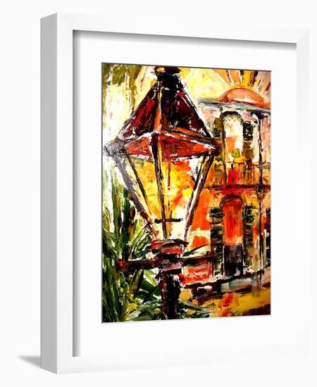 Light up the French Quarter!-Diane Millsap-Framed Art Print