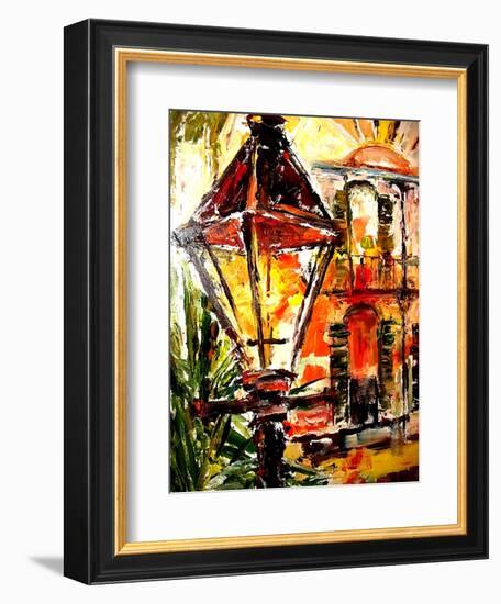 Light up the French Quarter!-Diane Millsap-Framed Art Print