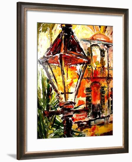 Light up the French Quarter!-Diane Millsap-Framed Art Print