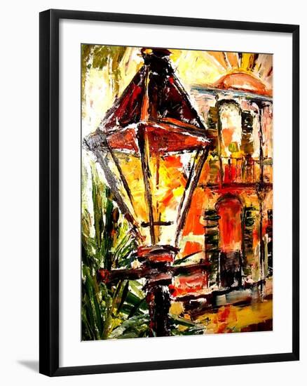 Light up the French Quarter!-Diane Millsap-Framed Art Print