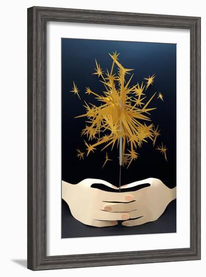 Light Up the Night, 2016-Isobel Barber-Framed Giclee Print