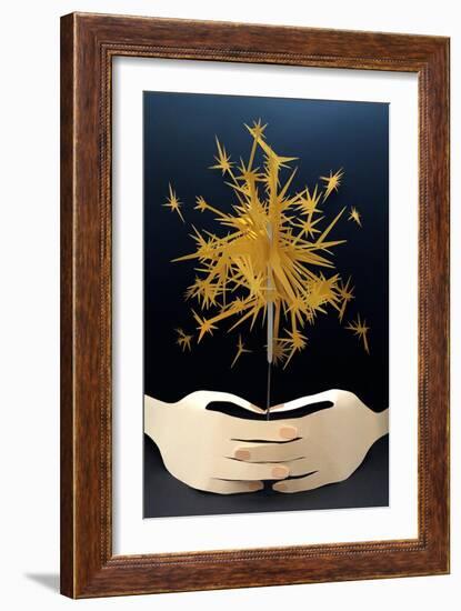 Light Up the Night, 2016-Isobel Barber-Framed Giclee Print