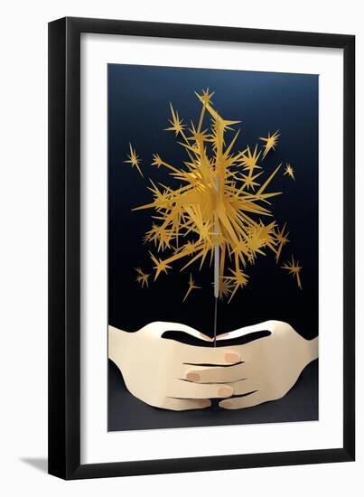 Light Up the Night, 2016-Isobel Barber-Framed Giclee Print