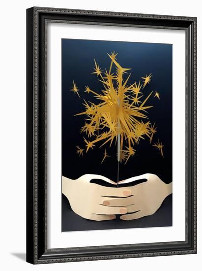 Light Up the Night, 2016-Isobel Barber-Framed Giclee Print