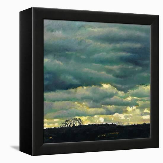 Lightburst, 2012, (Oil on Canvas)-Helen White-Framed Premier Image Canvas