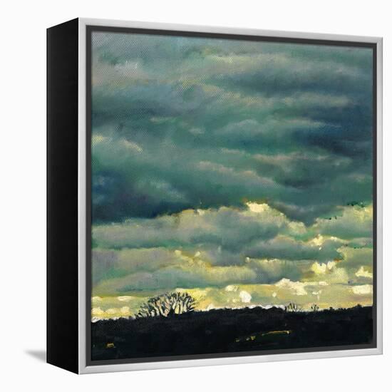 Lightburst, 2012, (Oil on Canvas)-Helen White-Framed Premier Image Canvas