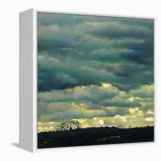 Lightburst, 2012, (Oil on Canvas)-Helen White-Framed Premier Image Canvas