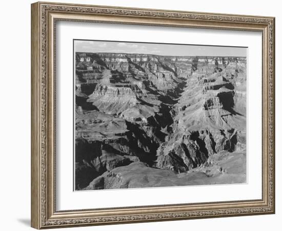 Lighter Shadows "Grand Canyon National Park" Arizona 1933-1942-Ansel Adams-Framed Art Print