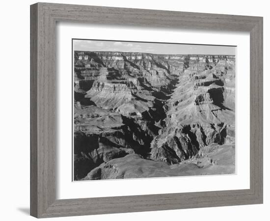 Lighter Shadows "Grand Canyon National Park" Arizona 1933-1942-Ansel Adams-Framed Art Print